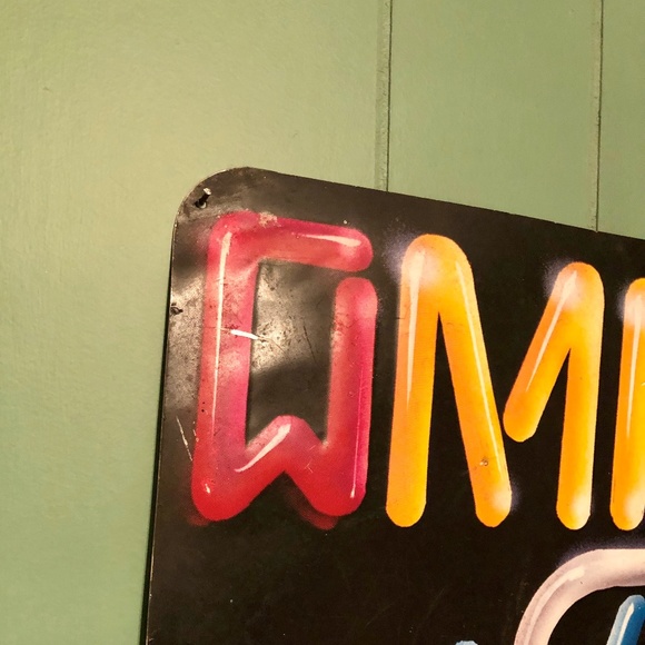 Vintage Michelob Sounds Tin Metal Beer Sign Embossed Music 32x28 Man Cave Garage - Picture 3 of 7